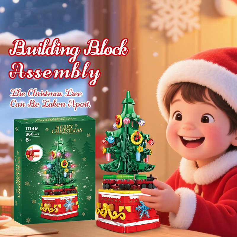 Christmas Tree Building Blocks - Best Kids Toys Xmas recension och pris