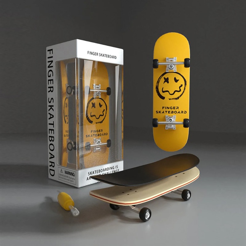 Professional Mini Wooden Skate - Kids Toys Scooter recension och pris