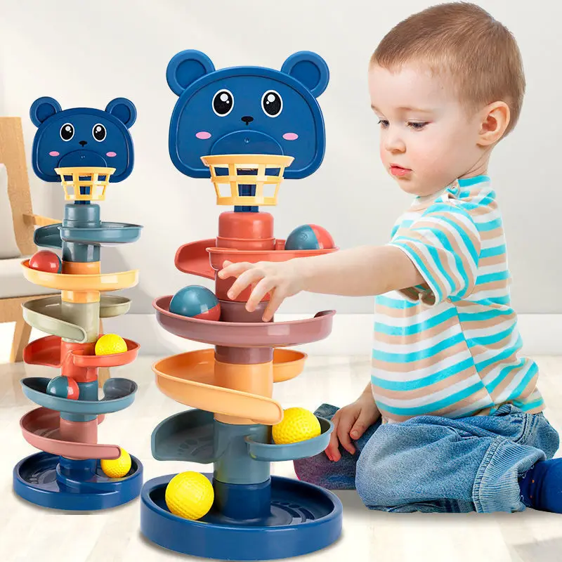2-7 Layes Track Rolling Ball P - Kids Toys 2 Year Old recension och pris