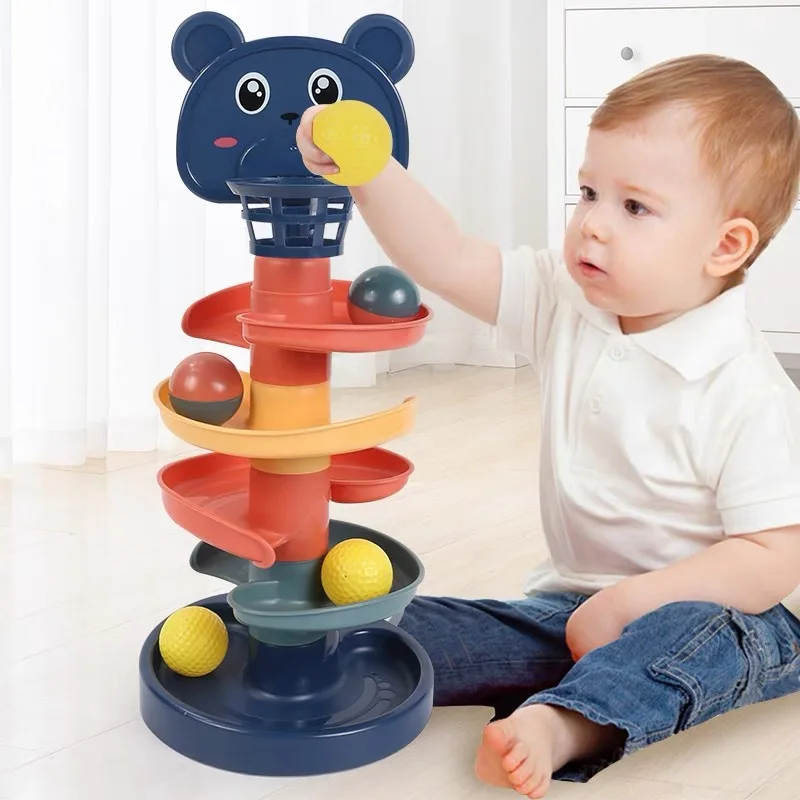 2-7 Layes Track Rolling Ball P - Kids Toys 2 Year Old recension och pris
