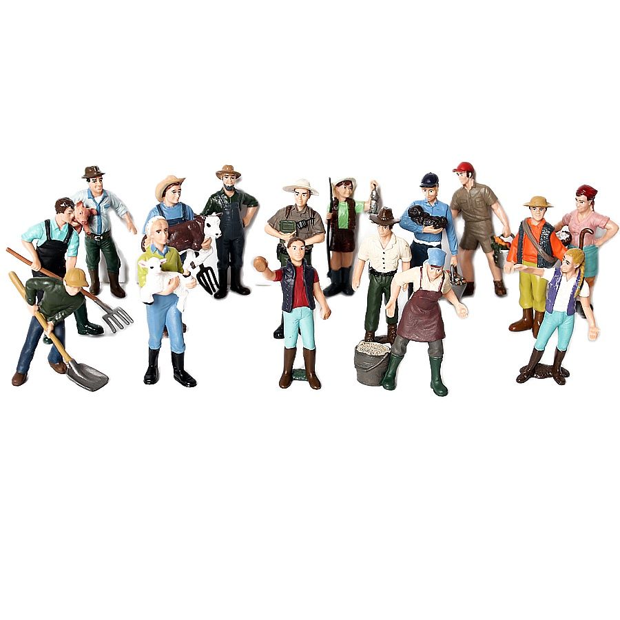 17PCS Assorted Simulation Farm - Kids Toys Under $20 recension och pris