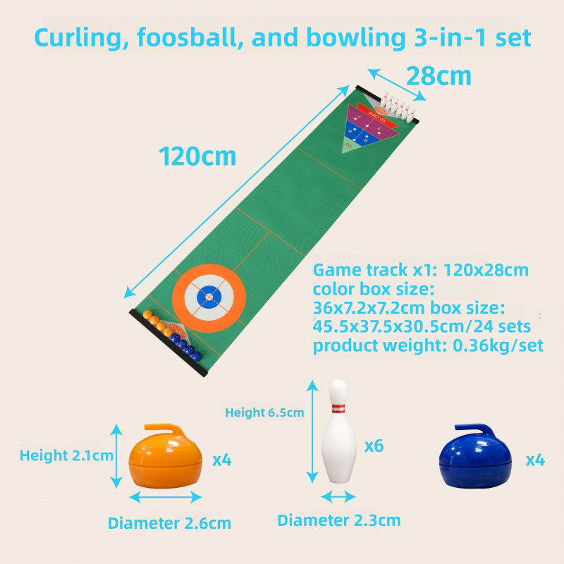 Curling Tabletop Game Set, Min - Kids Toys And Games recension och pris