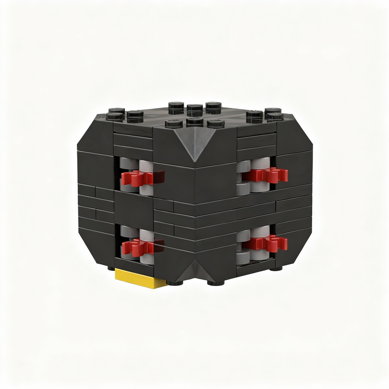 102pcs MOC Blacktron Renegade  - Kids Toys Quad recension och pris