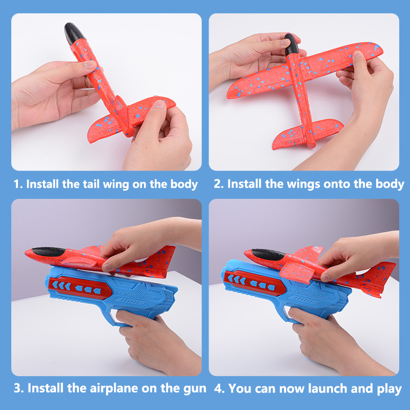 EVA Foam Catapult Aircraft Lau - Catapult Launcher Toy recension och pris