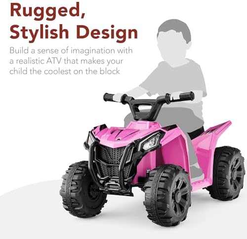 6V Kids Ride On Toy, 4-Wheeler - Kids Toys Quad recension och pris