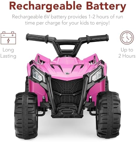 6V Kids Ride On Toy, 4-Wheeler - Kids Toys Quad recension och pris