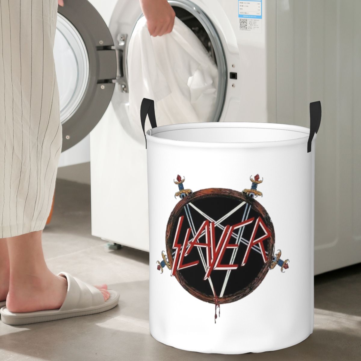 Slayers Logo Dirty Laundry Bas - Kids Toys Basket recension och pris